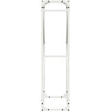  Stalak za drva bijeli 60x25x100 cm hladno valjani čelik | shoptok.hr