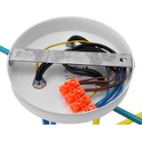  Plafonski luster CAMBRIDGE 6xE27/20W/230V plava/crvena/narandžasta | Eponuda.com
