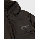 Sinsay Pamučna puffer jakna s kapuljačom i reflektirajućim detaljima | shoptok.hr
