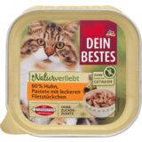 DEIN BESTES pašteta sa ukusnim komadima pilećeg filea, 60% mesa 100 g | ePonuda.com