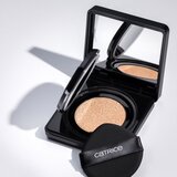 Catrice Invisible Cover Cushion Foundation matirajući puder u spužvici SPF 30 nijansa 015W 10 g | shoptok.hr