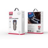 XO CC52 Car charger + Lightning Cable 36W Gray | Eponuda.ba