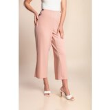 Fenzy Plus Size Hlače Z Gumbi, Starinsko Roza | Shoptok.si