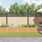  Povišena vrtna gredica Svijetlosmeđa 600 x 80 x 45 cm | Eponuda.com