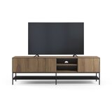 Marckeric TV omarica v hrastovem dekorju v naravni barvi 180x55x35 cm Amira – | Shoptok.si