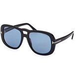 Tom Ford FT1012 01V ONE SIZE (56) Črna/Modra Cene
