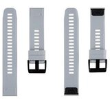Nillkin Silikonski pašček za uro 22 mm - Quick Fit - Fenix 5 / 6 - siv | Shoptok.si