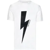 Majice s kratkimi rokavi T-SHIRT BJT455F WHITE Bela