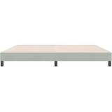 Box Spring krevet bez madraca svijetlo sivi 180x210 cm samt | Eponuda.com