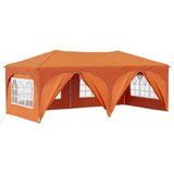  Zložljivi šotor za zabave 575 x 288 x 245 cm Oranžna, (5000248590) | Shoptok.si