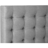 Welnova POSTELJA BOXSPRING 180 cm x 200 cm , tekstil svetlo siva | Shoptok.si