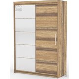 ADRK Furniture Garderobna omara z drsnimi vrati Esti - 150 cm - murano Cene