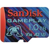 San Disk GamePlay microSDXC UHS-I Card, 1TB Gaming microSDXC, 190MB/s, 130MB/s W, UHS-I, V30, U3, C10, RPD1 Cene
