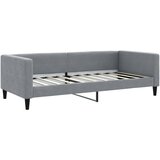  Dnevni krevet na razvlačenje svjetlosivi 100x190 cm od tkanine | shoptok.hr