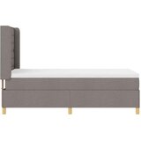  Krevet s opruga kutije Sivo-smeđa 100 x 200 cm tkanina | shoptok.hr