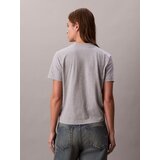 Calvin Klein Jeans Majica svetlo siva / roza | Shoptok.si