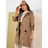 DStreet Kurtka parka damska NOLES ciemnobeżowa | shoptok.hr
