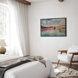  Slika - Henri Matisse – Canal du Midi 120x80 U crnom drvenom okviru | shoptok.hr