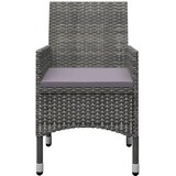  3-dijelni vrtni blagovaonski set sivi | shoptok.hr