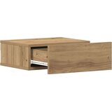  Plavajoča nočna omarica iz hrasta 40x32x15 cm, inženirski les, (5000298619) | Shoptok.si