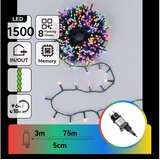 Aigostar LED spoljašnja božićna girlanda 1500xLED/8 funkcija 78m IP44 multicolor Cene