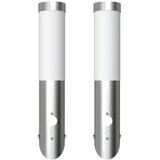  Dvije zidne lampe sa senzorom pokreta 6 x 36 cm | shoptok.hr