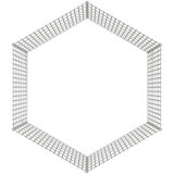  Ograda za životinje sa 6 ploča 54 x 60 cm od pocinčanog željeza | shoptok.hr