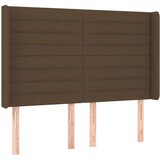  Krevet box spring s madracem LED tamnosmeđi 140x200 cm tkanina | shoptok.hr