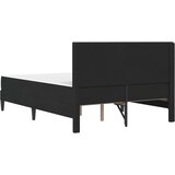  Okvir kreveta s madracem Crna Crna 120 x 190 cm Baršun | shoptok.hr