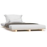 The Living Store Posteljni okvir 90x190 cm trdna borovina - Posteljni Okvir, (21524095) | Shoptok.si