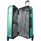 Enova kofer za odrasle capri 75cm/4 točkića/metalik zelena | Eponuda.com