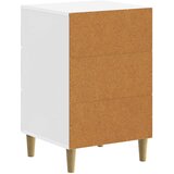 Noćni ormar s ladicama Bijela visokog sjaja 43 x 41 x 66,5 cm | Eponuda.ba