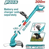 Total Akumulatorski trimer za travu 300mm/20V/2.0Ah-7.5Ah/P20S (Bez baterije) (TGTLI20018) | shoptok.hr