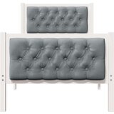  Okvir za krevet Svijetlo siva 80 x 200 cm tkanina | shoptok.hr