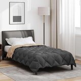  Zimska posteljnina Antracita in taupe 200 x 140 cm Mikrovlakna, (5000147191) | Shoptok.si
