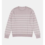 Sinsay Prugasti džemper s ukrasnim gumbima na ramenima | shoptok.hr
