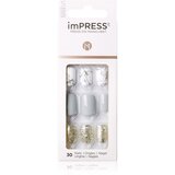 Kiss imPRESS Short umetni nohti Knock Out 30 kos | Shoptok.si