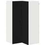  Zidni kuhinjski ormarić Crna 57 x 57 x 100 cm Konstruirano drvo | shoptok.hr