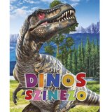  Knjiga za bojanje s dinosaurima | shoptok.hr