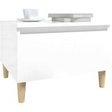  Bočni stolići 2 kom sjajni bijeli 50x46x35 cm konstruirano drvo | shoptok.hr