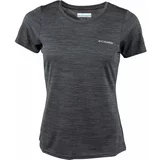 Columbia ALPINE CHILL ZERO SHORT SLEEVE TEE Ženska funkcionalna majica, crna, veličina