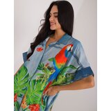 Italy Moda Shirt-DHJ-KS-19007.32-blue | Shoptok.si