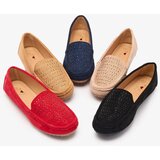 Resti Black women's moccasins with zircons Bretika - Footwear | shoptok.hr