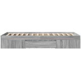  Okvir za krevet boja hrasta 90x200 cm od konstruiranog drva | shoptok.hr