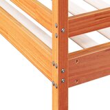  Krevet na kat 80x200/120x200 cm masivna borovina voštano smeđi | shoptok.hr