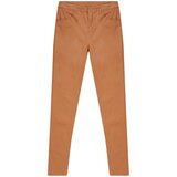 Moodo fitted waxed trousers - beige | ePonuda.com