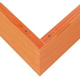  Vrtna sadilica voštano smeđe boje 80x80x45,5 cm od borovine | shoptok.hr