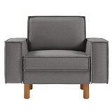 Atelier Del Sofa 1-Seat sofa sparrow 1 obsidian walnut Cene