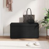  Stolica Crna 81 x 41 x 40 cm Tkanina i konstruirano drvo - Crna 80 cm tkanina | shoptok.hr