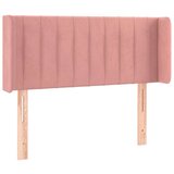  Posteljno vzglavje roza 103x16x78/88 cm žamet, (20953205) | Shoptok.si